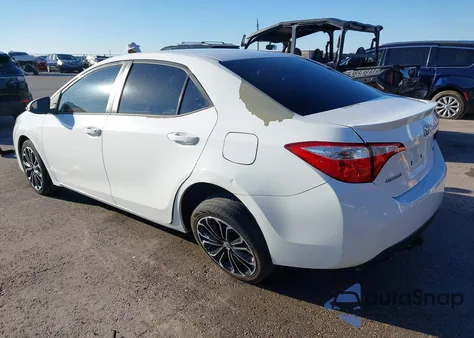 2016 Toyota Corolla S Plus z USA, uszkodzony, nr VIN 5YFBURHE7GP434370
